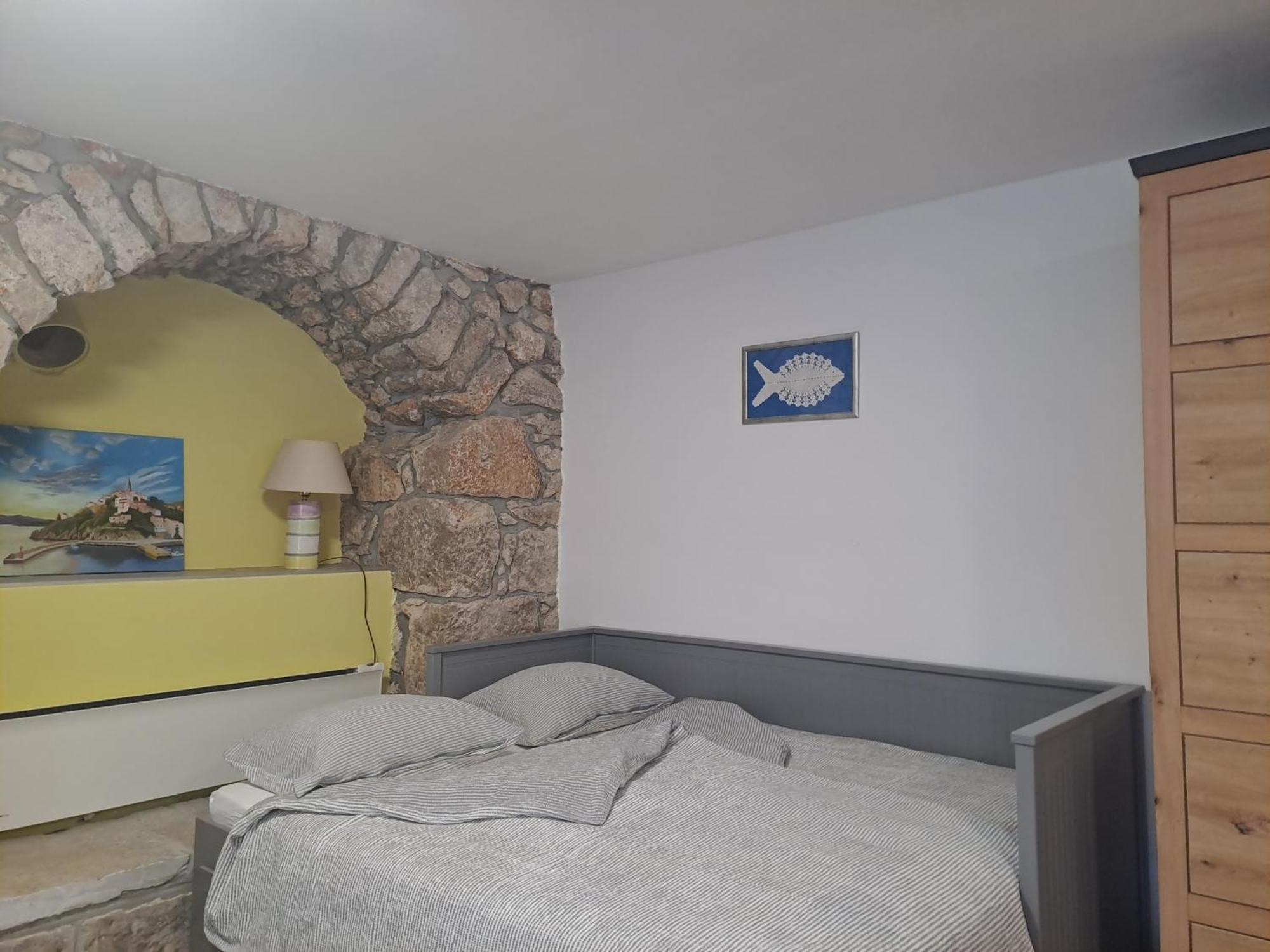 Apartmán Greta Vrbnik Exteriér fotografie