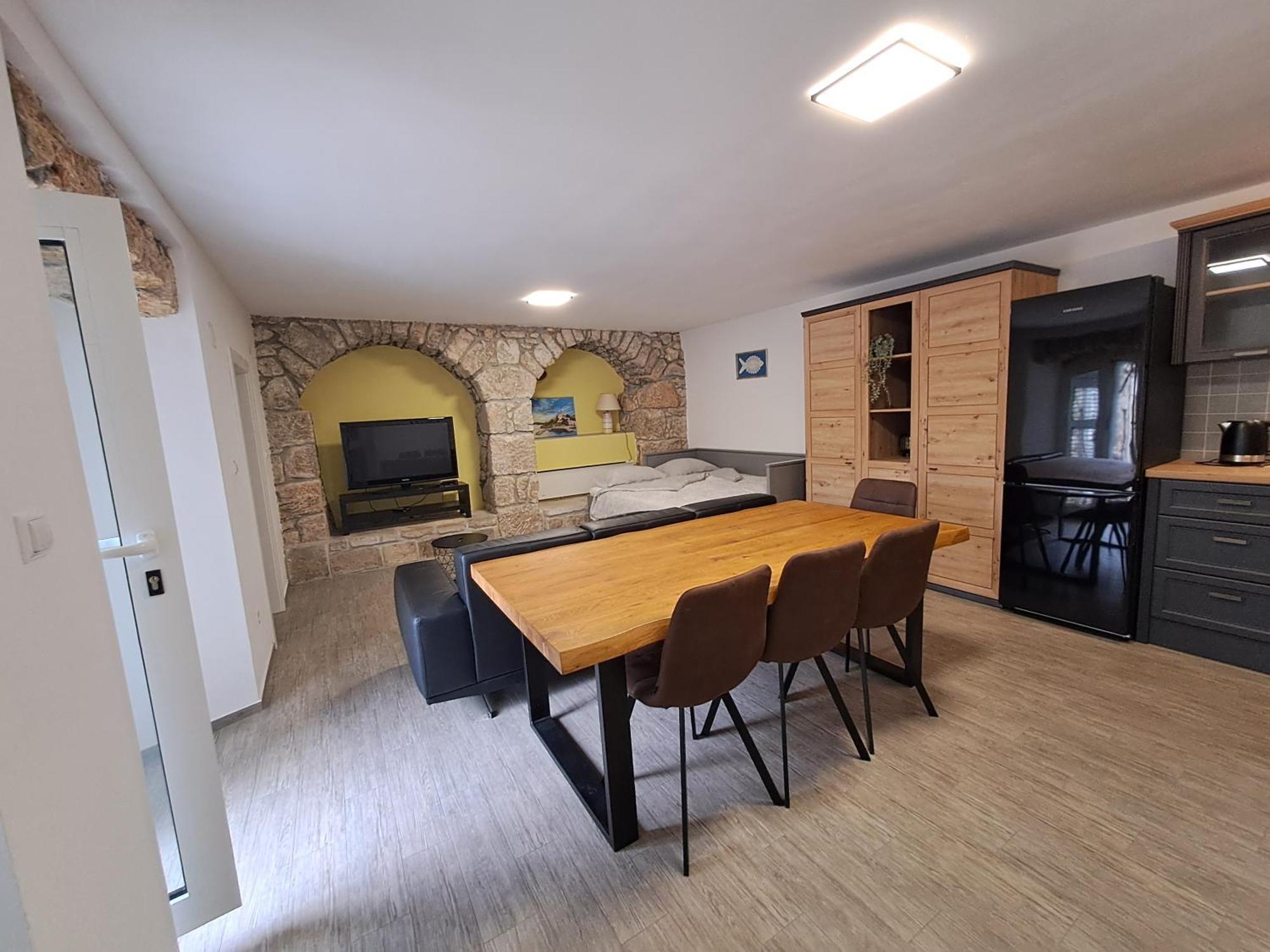 Apartmán Greta Vrbnik Exteriér fotografie