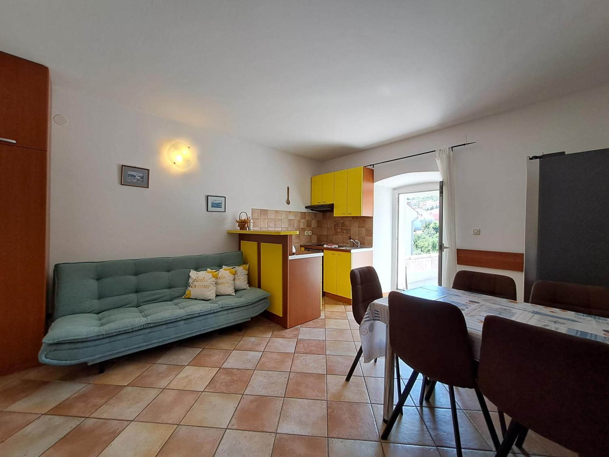 Apartmán Greta Vrbnik Exteriér fotografie